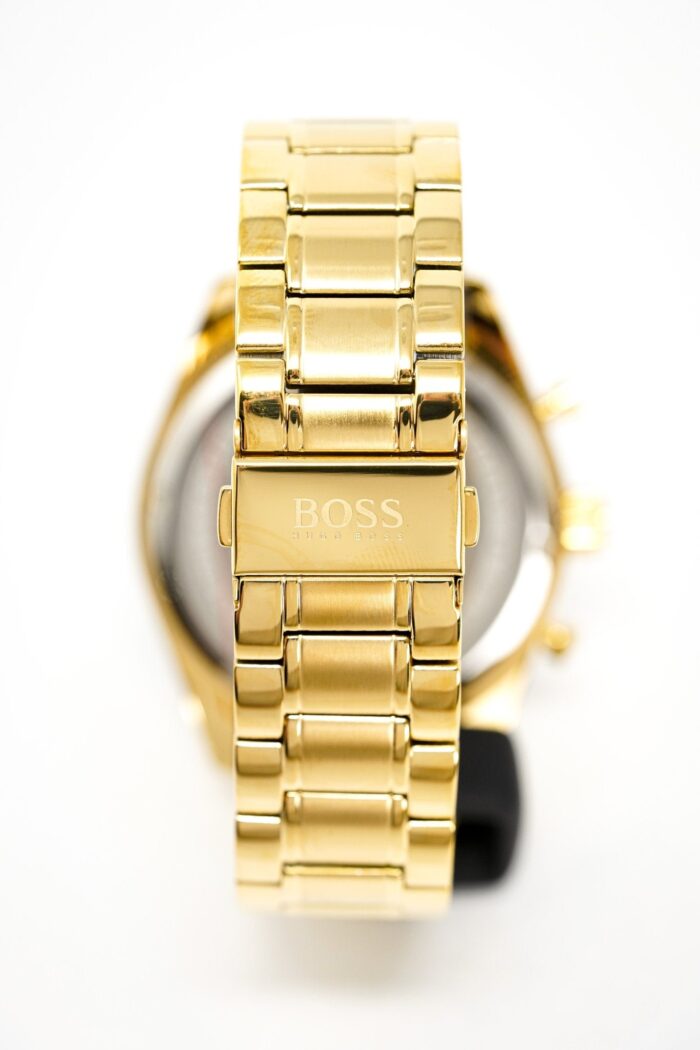 Hugo Boss Men's Watch Chronograph Trophy Gold - HB1513631 - Image 4